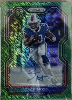 Zack Moss [Autograph Green Shimmer] #311
