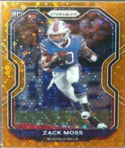 Zack Moss [Orange Disco] #311
