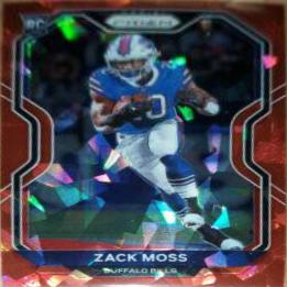 Zack Moss [Red Ice] #311
