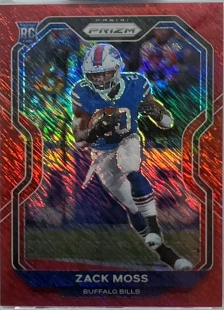 Zack Moss [Red Shimmer] #311