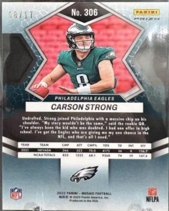 Carson Strong [Gold Wave] #306