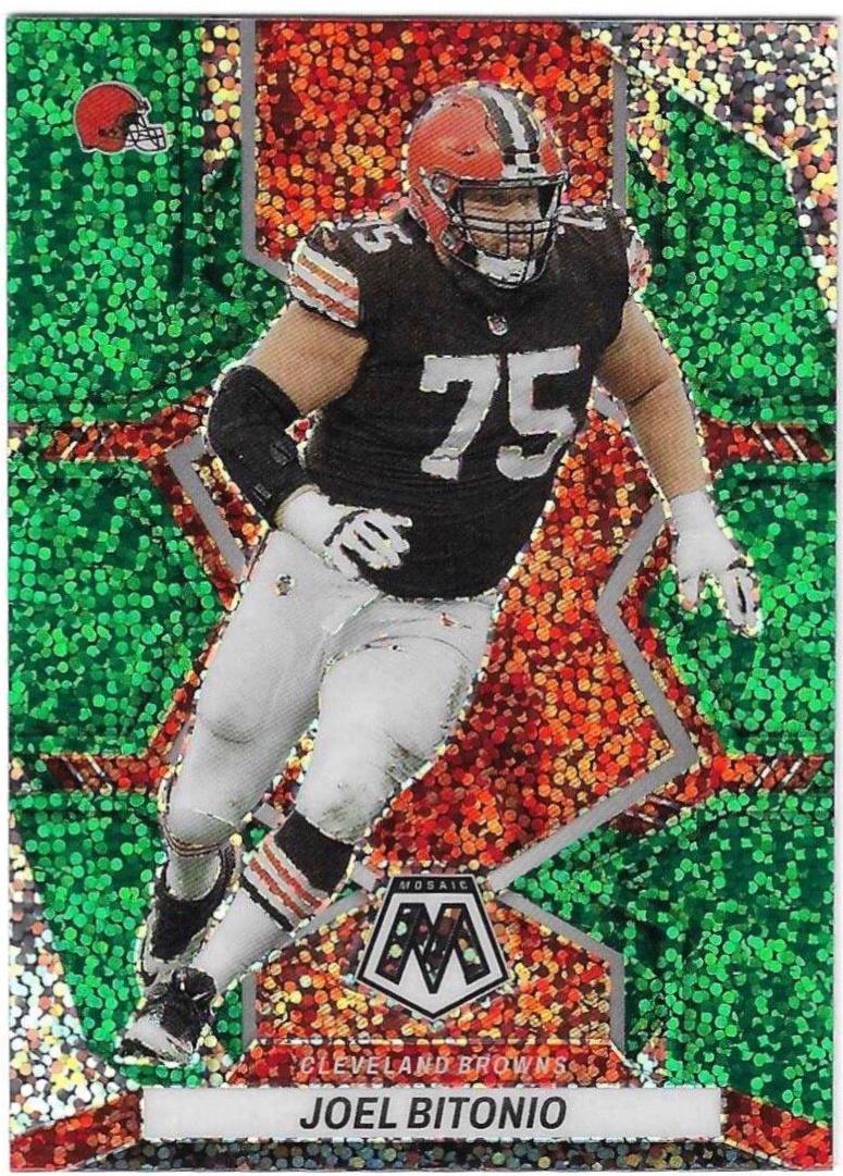 Joel Bitonio [Green Sparkle] #225