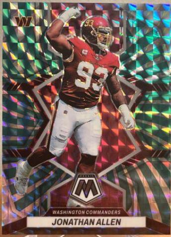 Jonathan Allen [Green Swirl] #198