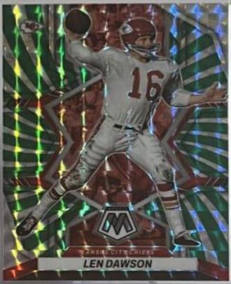 Len Dawson [Green Swirl] #237