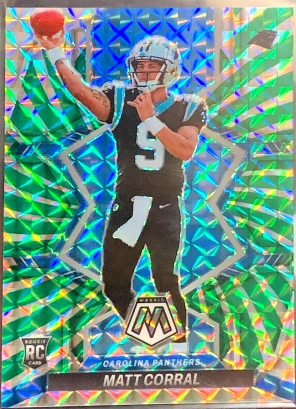 Matt Corral [Green Swirl] #304