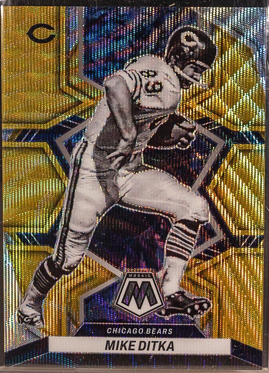 Mike Ditka [Gold Wave] #38