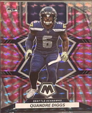 Quandre Diggs [Pink Swirl] #173