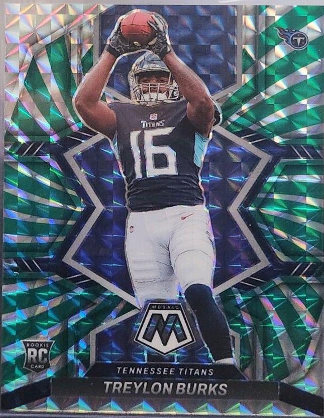 Treylon Burks [Green Swirl] #315