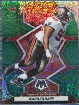 Warren Sapp [Green Sparkle] #239