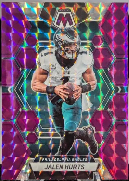 Jalen Hurts [Pink And Green Mosaic] #192