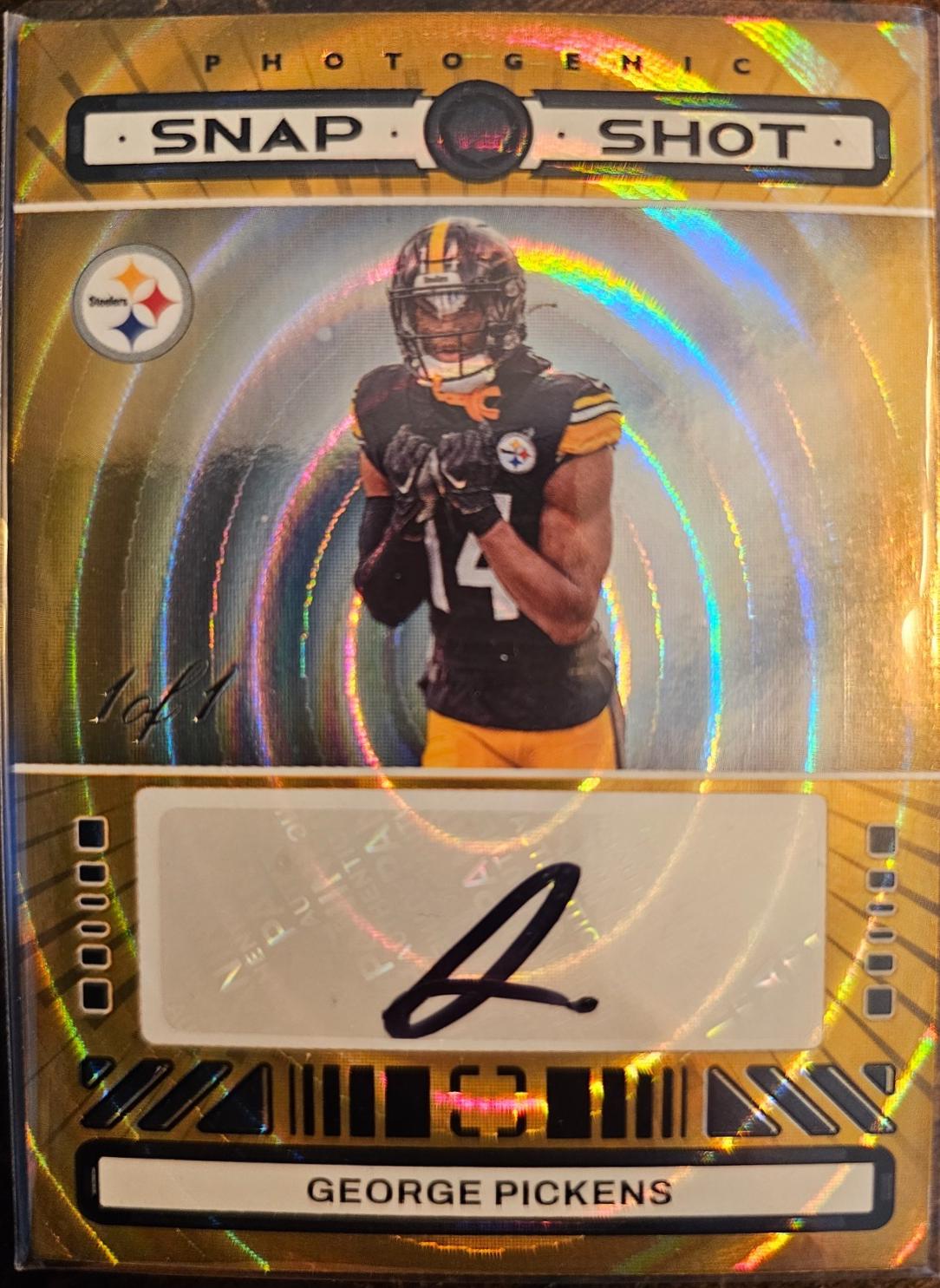 George Pickens [Gold] #FTC-TRO