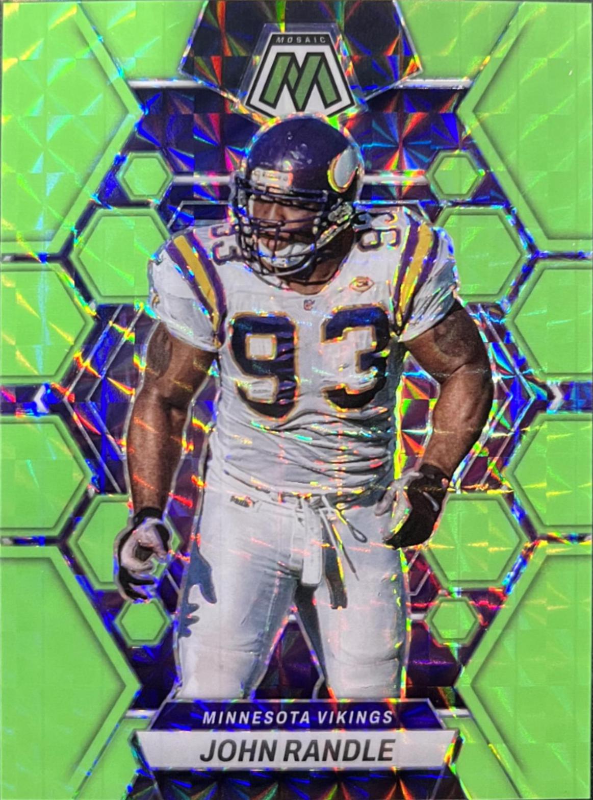 John Randle [Green Fluorescent] #158
