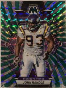John Randle [Green Swirl] #158