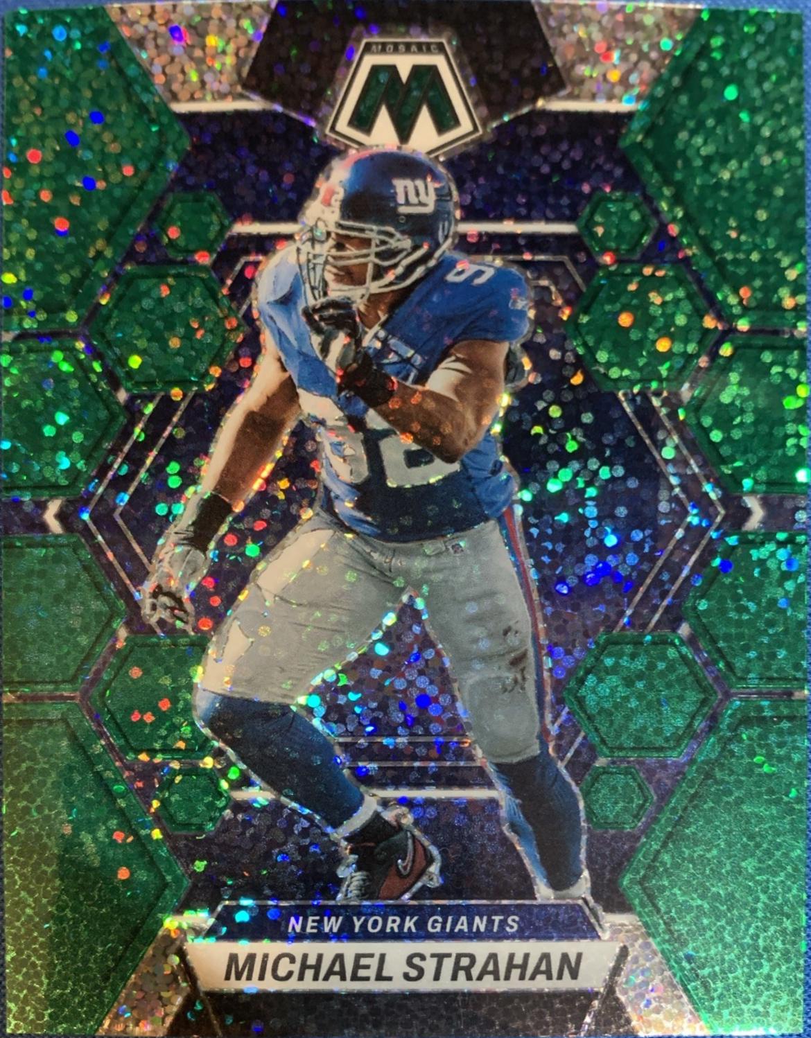 Michael Strahan [Green Sparkle] #182