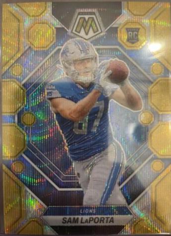 Sam LaPorta [Gold Wave] #360
