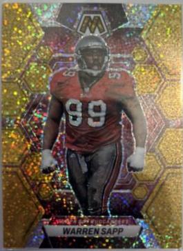 Warren Sapp [Gold Sparkle] #232