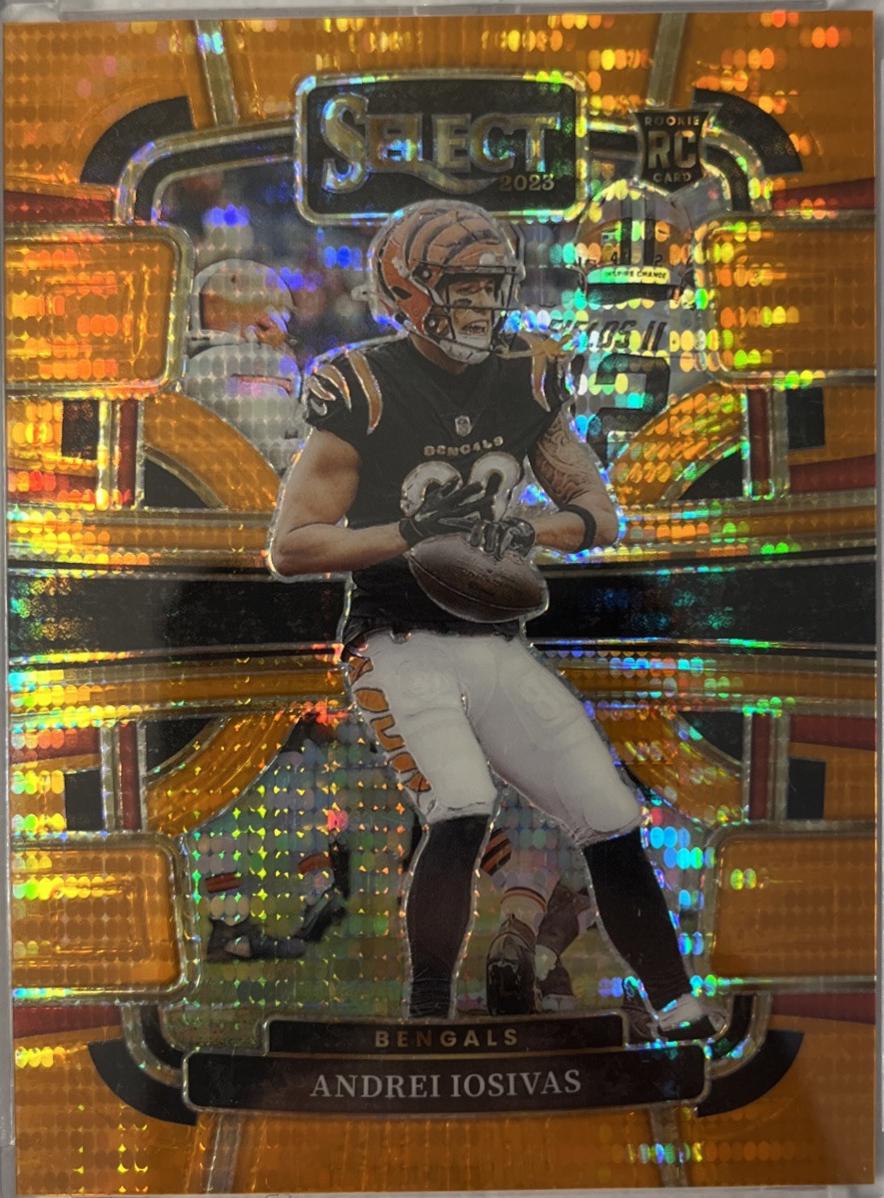 Andrei Iosivas [Neon Orange Pulsar Prizm] #21