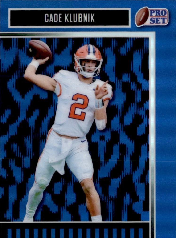 Cade Klubnik [Prismatic Blue] #19