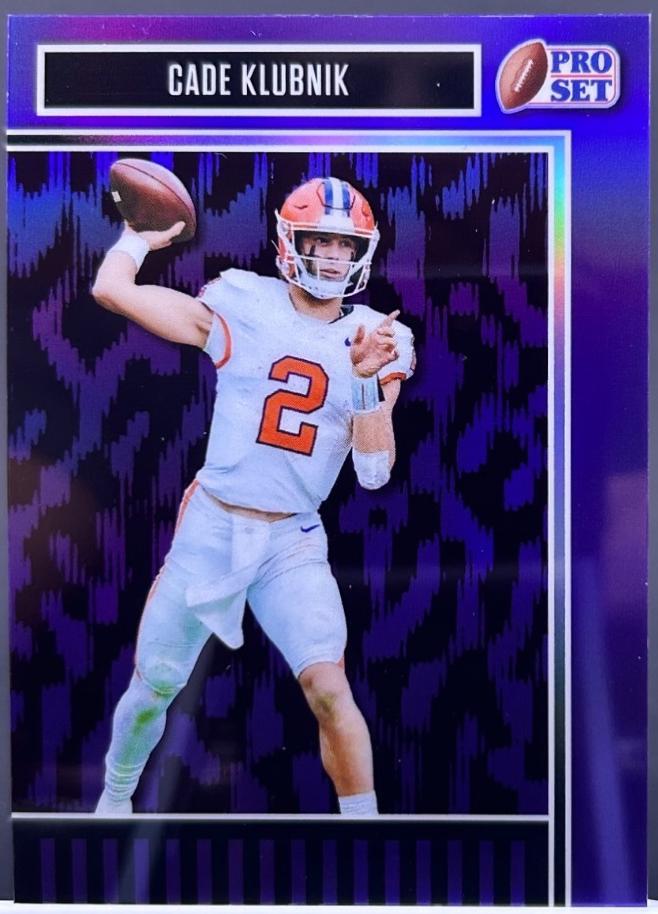 Cade Klubnik [Prismatic Purple] #19