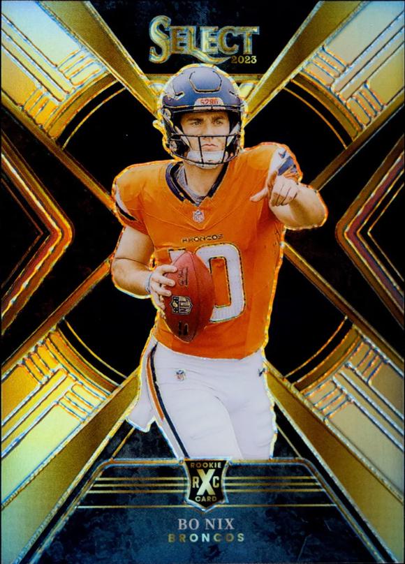 Bo Nix [Gold XRC] #506