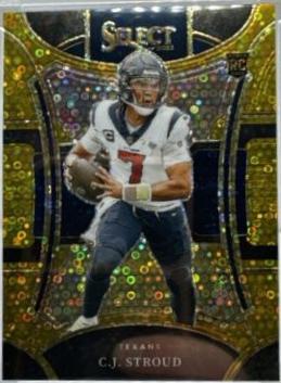 C.J. Stroud [Disco Gold Prizm] #438