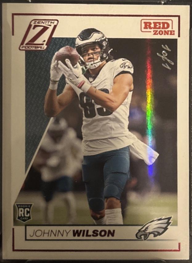 Johnny Wilson [Rookie Red Zone Autograph White] #156