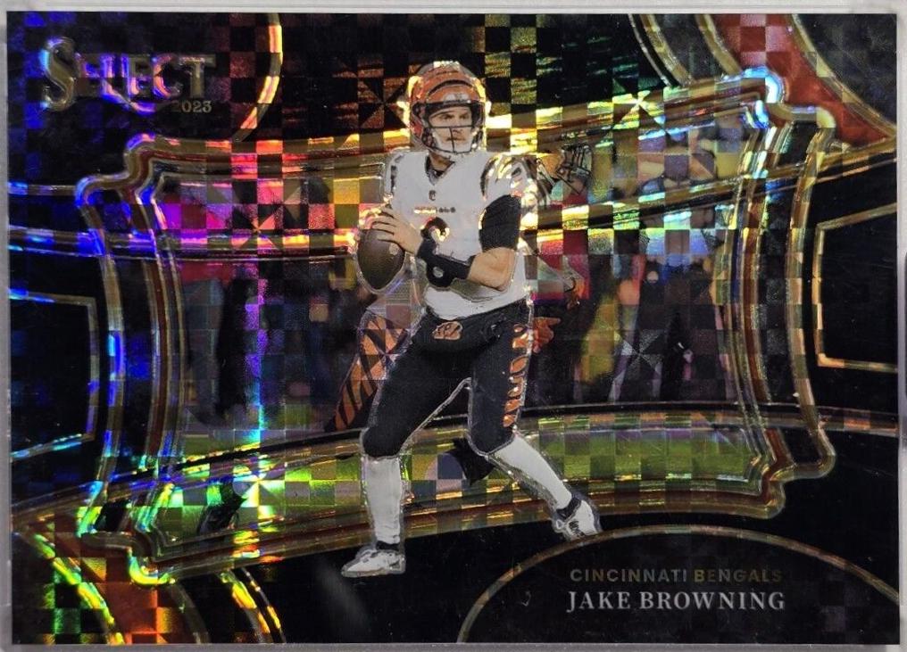 Jake Browning [Black Prizm] #321