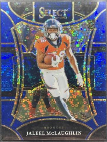 Jaleel McLaughlin [Disco Blue Prizm] #428
