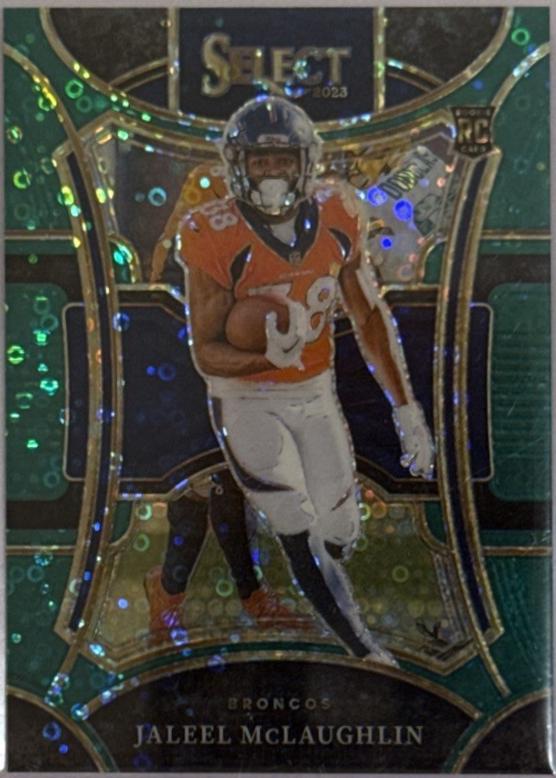 Jaleel McLaughlin [Disco Green Prizm] #428