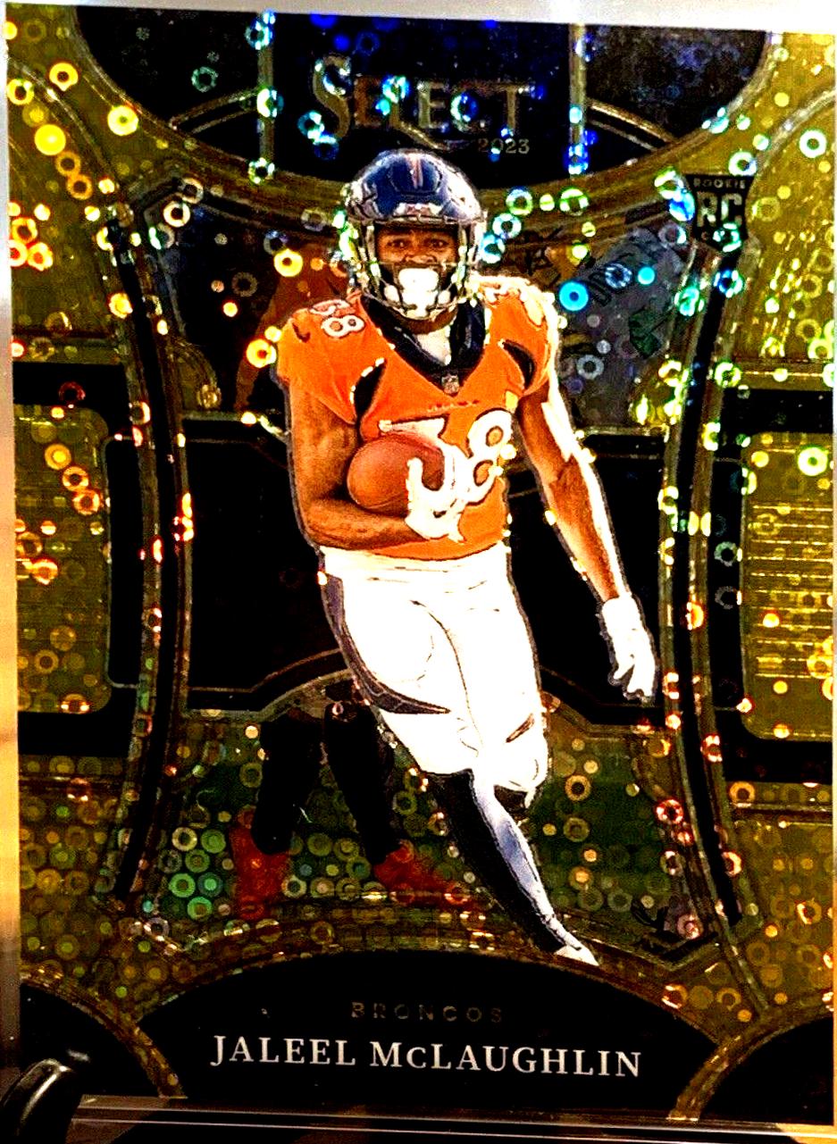 Jaleel McLaughlin [Dragon Scale Gold Prizm] #428