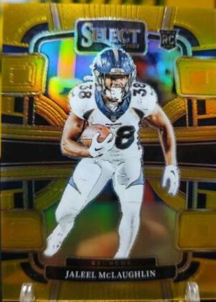 Jaleel McLaughlin [Gold Prizm] #32