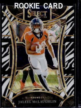 Jaleel McLaughlin [Zebra Prizm] #428