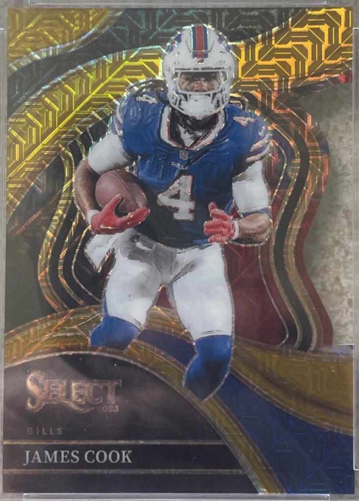 James Cook [Gold Prizm Die-Cut] #262