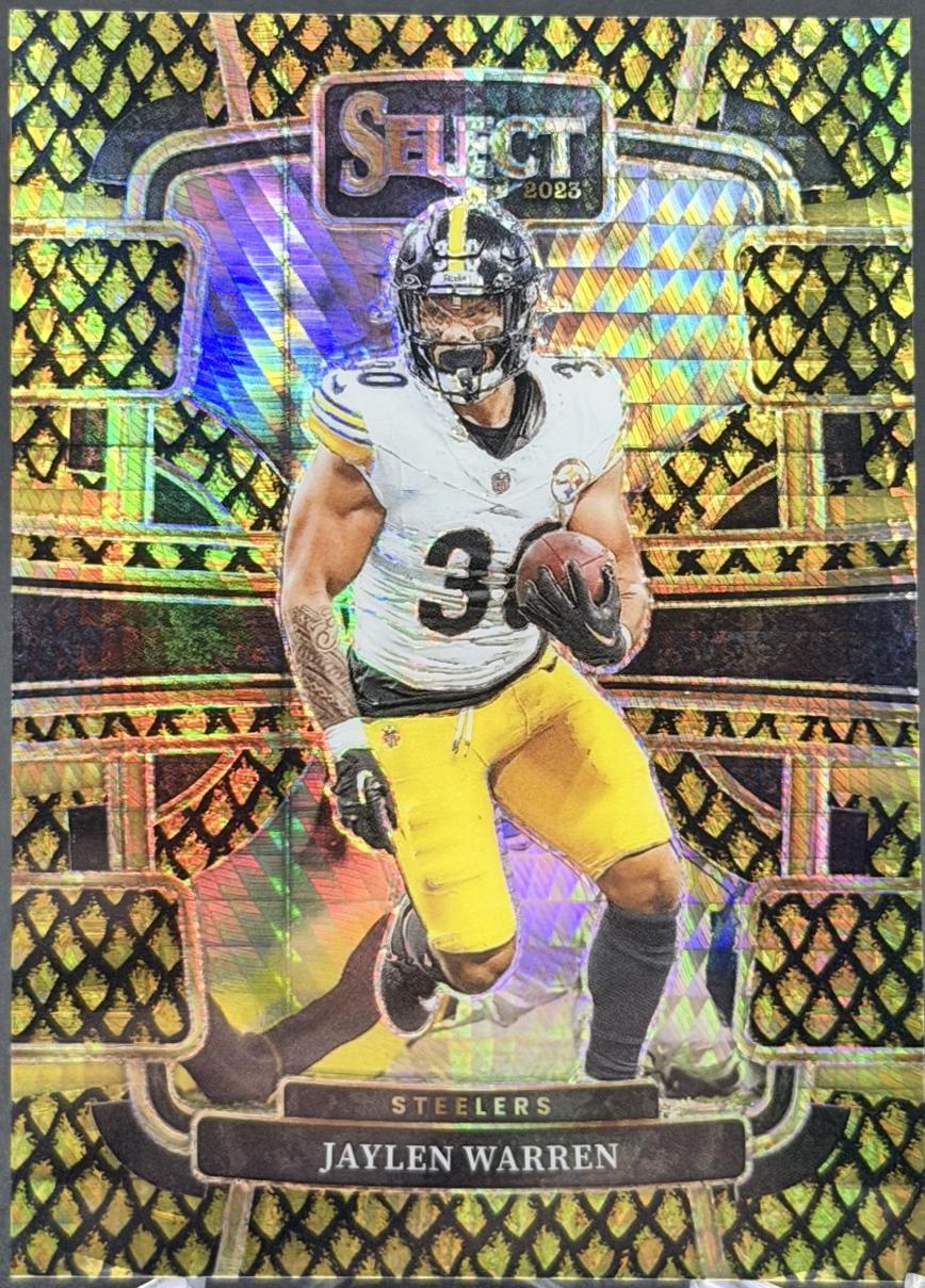 Jaylen Warren [Dragon Scale Gold Prizm] #82