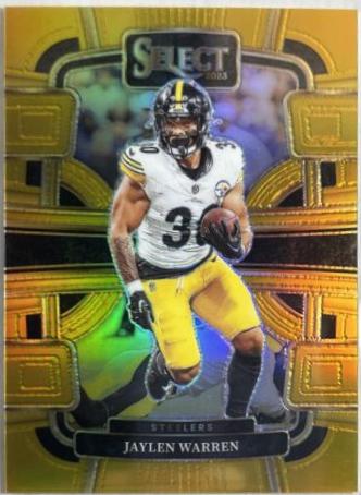 Jaylen Warren [Gold Prizm] #82