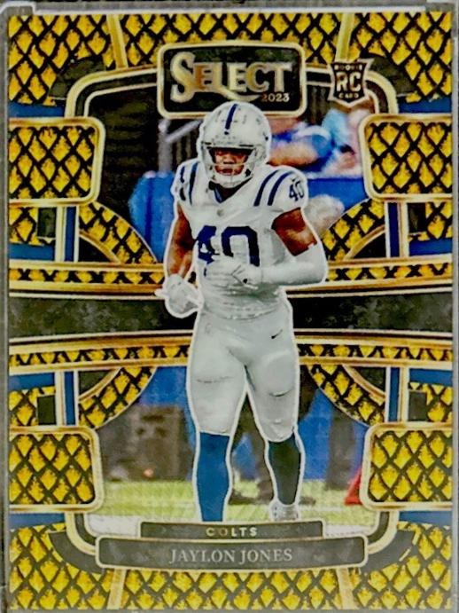 Jaylon Jones [Dragon Scale Gold Prizm] #42