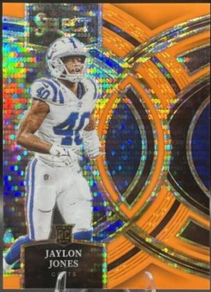 Jaylon Jones [Neon Orange Pulsar Prizm] #42