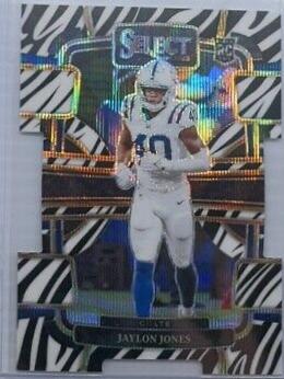 Jaylon Jones [Zebra Prizm Die-Cut] #42