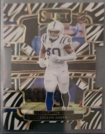 Jaylon Jones [Zebra Prizm] #42