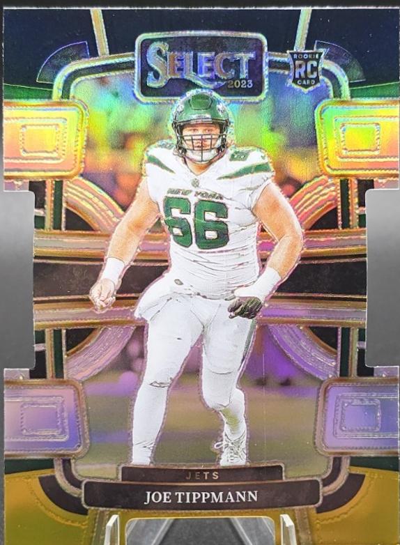 Joe Tippmann [Black Gold Prizm Die-Cut] #78