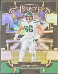 Joe Tippmann [Black Green Prizm Die-Cut] #78