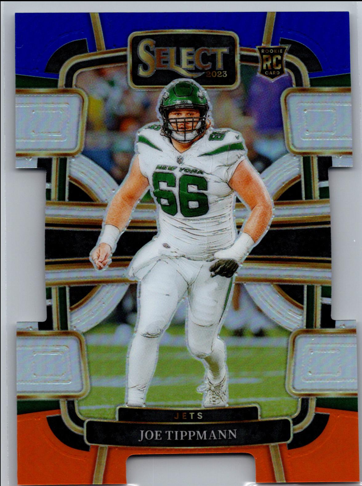 Joe Tippmann [Blue Orange Prizm Die-Cut] #78