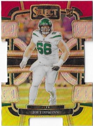 Joe Tippmann [Red Yellow Prizm Die-Cut] #78