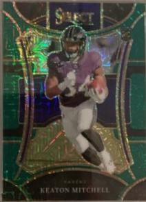 Keaton Mitchell [Green Prizm] #409