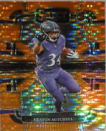 Keaton Mitchell [Neon Orange Pulsar Prizm] #10