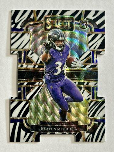 Keaton Mitchell [Zebra Prizm] #246