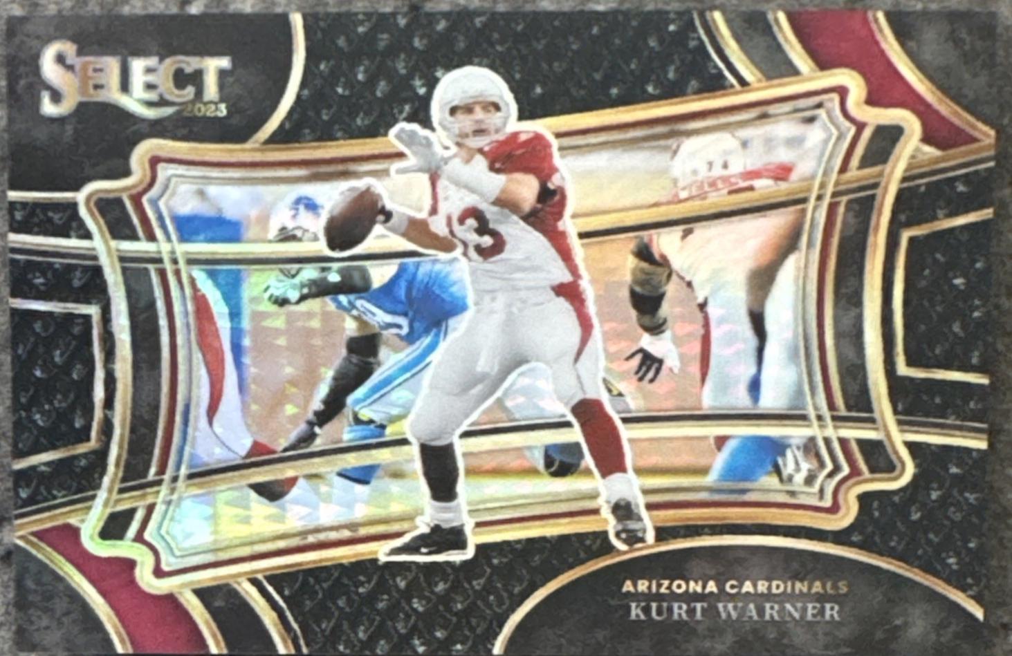 Kurt Warner [Dragon Scale Black Prizm] #301