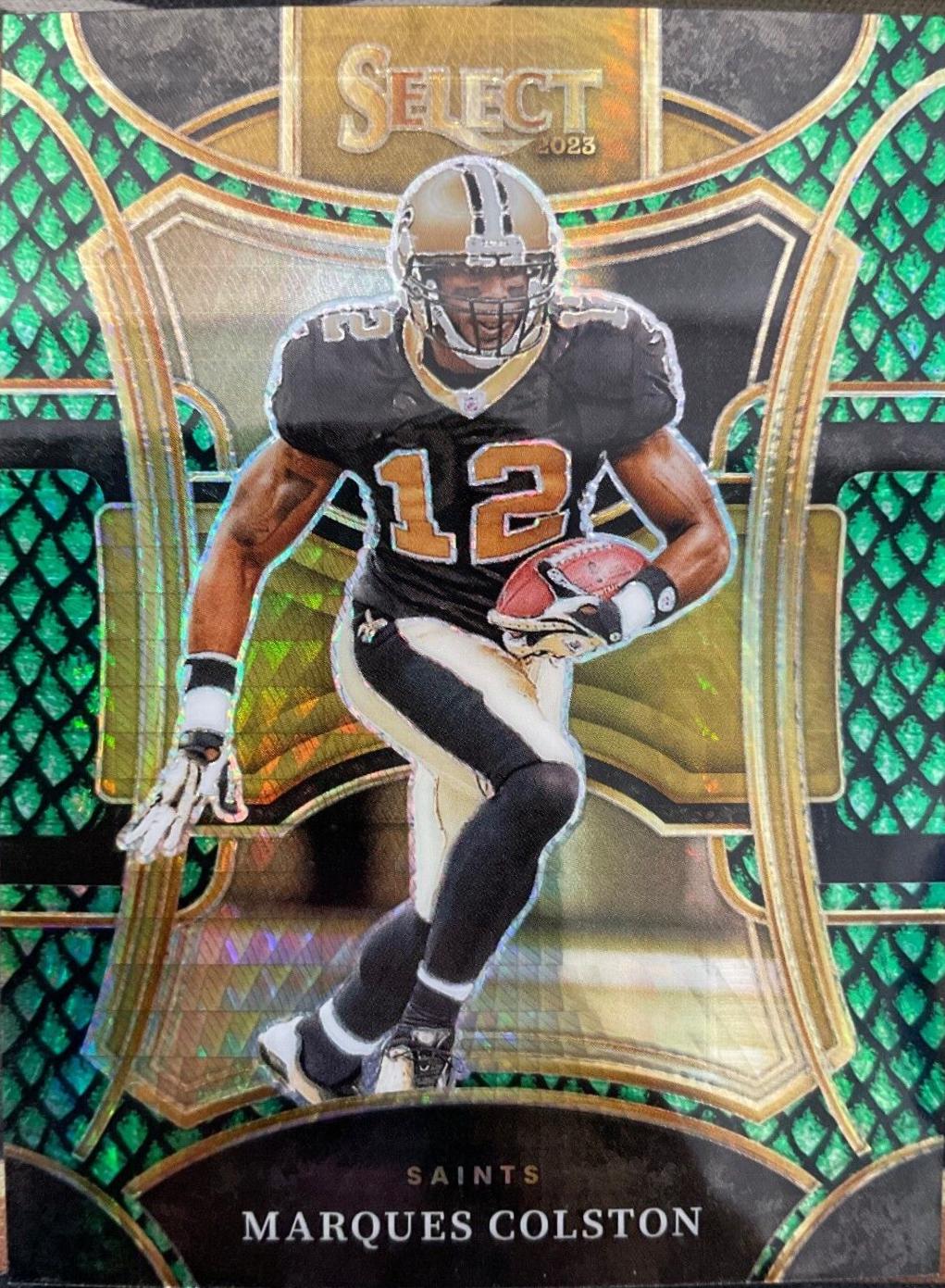 Marques Colston [Dragon Scale Prizm] #469