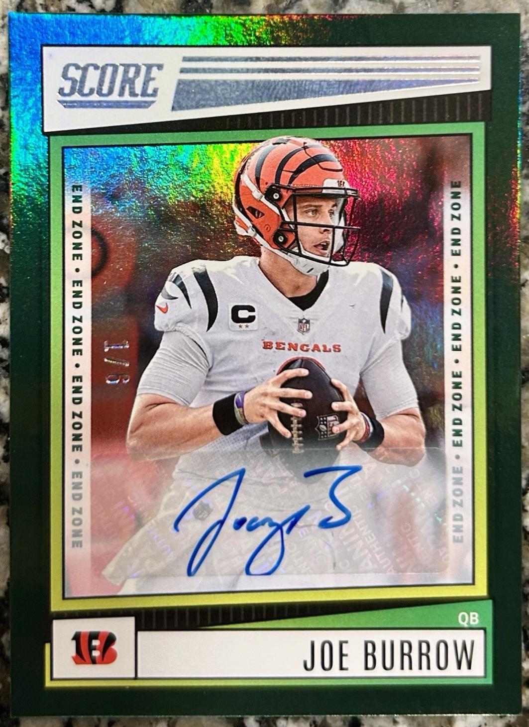 Joe Burrow [Signature End Zone] #194
