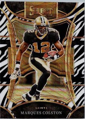 Marques Colston [Zebra Prizm] #469
